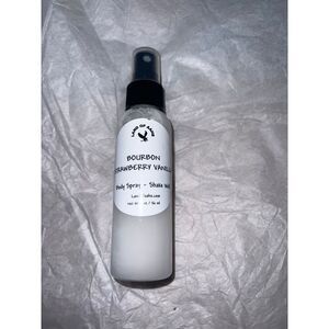 land of aahs Bourbon Strawberry Vanilla Body Spray Mist - 2 oz Bottle